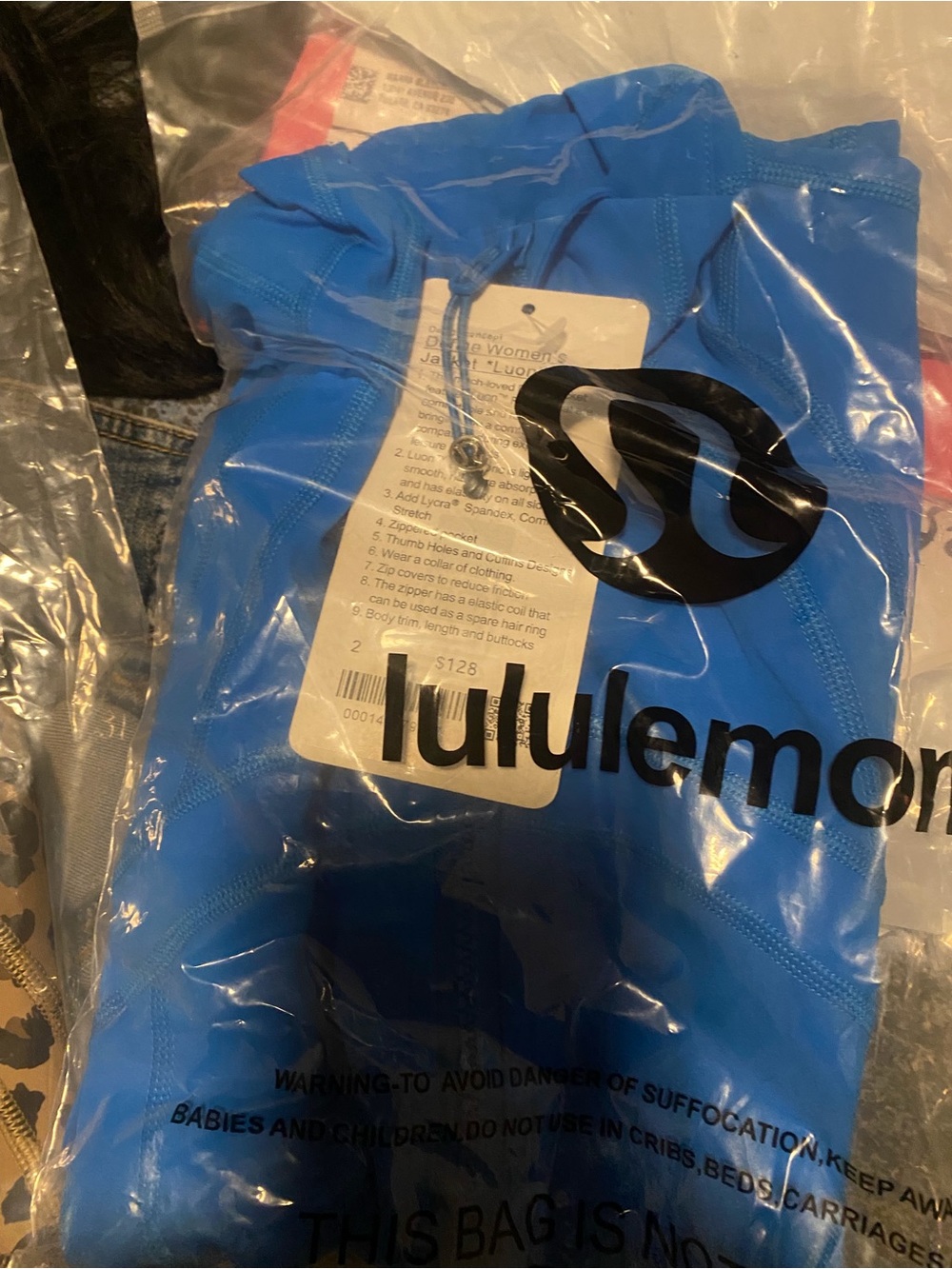 lululemon athletica ocean wave Athletic Top
